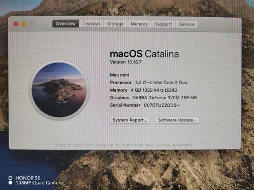 Mac Mini Late 2010 with 2.4GHz processor