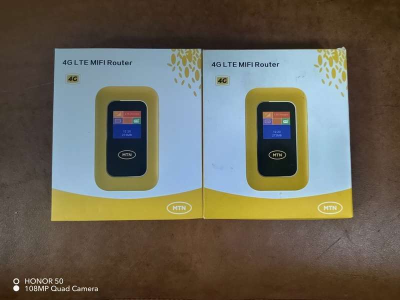 MTN H221M 4G/LTE Mobile Wi-Fi Modem Router Bundle