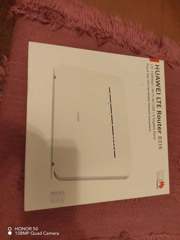 Huawei LTE ROUTER B316 IN BOX