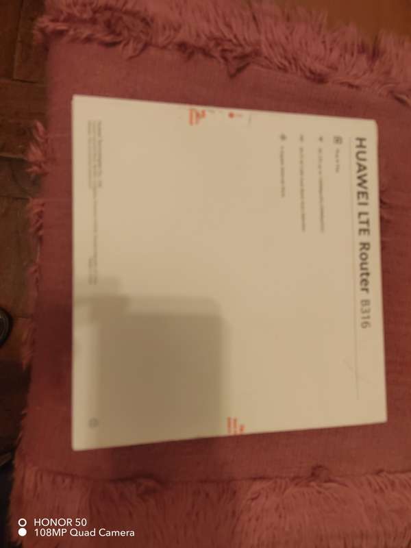 Huawei LTE ROUTER B316 IN BOX