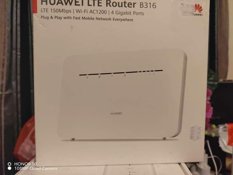 Huawei LTE ROUTER B316 IN BOX