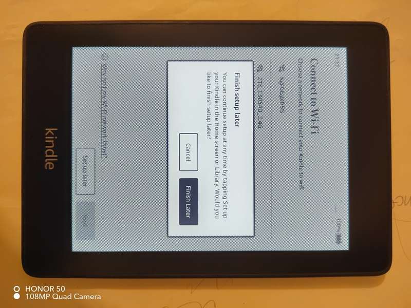 Amazon Kindle Paperwhite 6` Wi-Fi 8GB 10th Gen