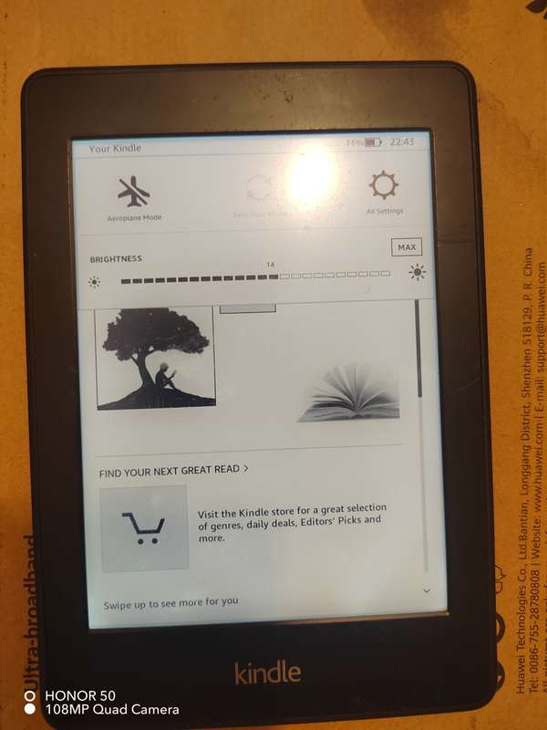 Amazon Kindle Paperwhite 6th Generation 6inch