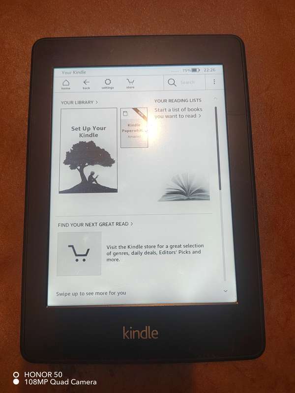 Amazon Kindle Paperwhite 6th Generation 6inch