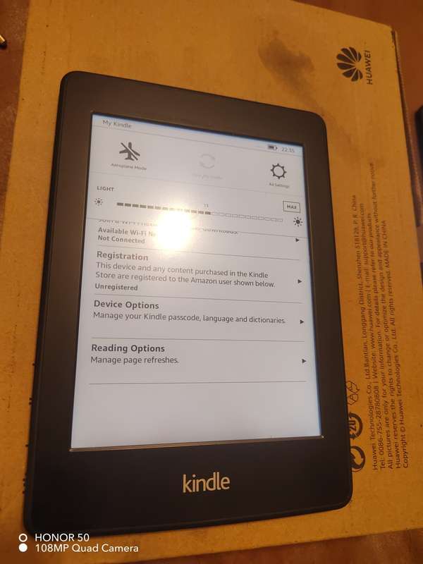 Amazon Kindle Paperwhite 6th Generation 6inch