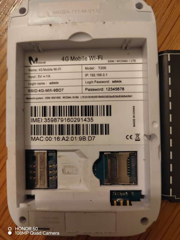 Mobicell 4G LTE T200