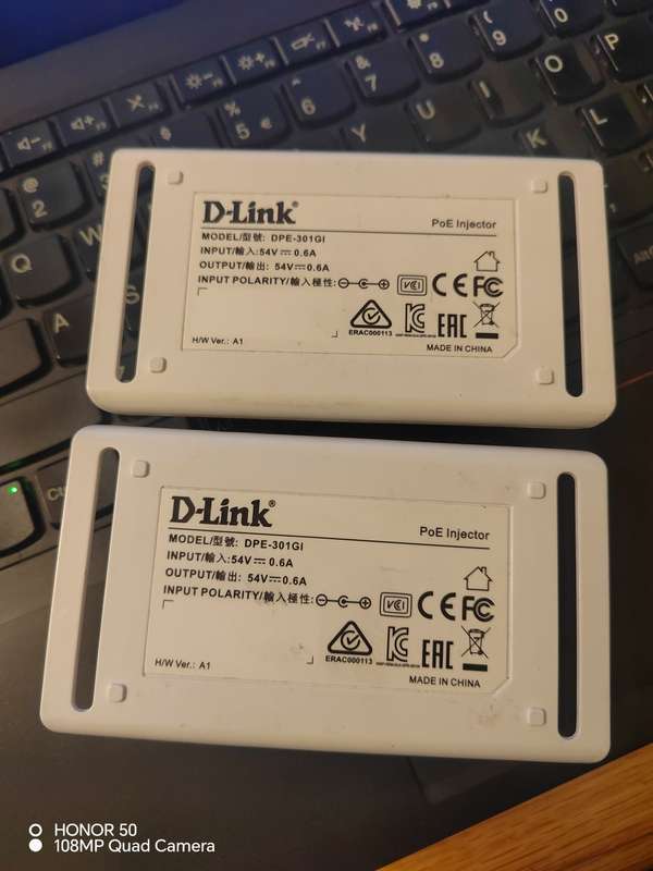 D-Link DPE-301GI 1-Port Gigabit PoE Injector