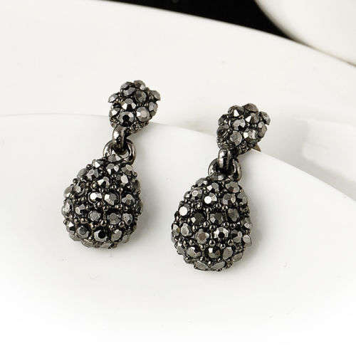 Elegant Drops Crystal Rhinestone Ear Stud Earrings