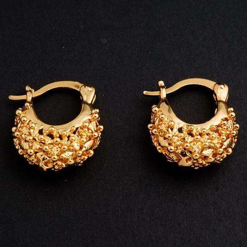 24K Gold Filled Hoop Earrings