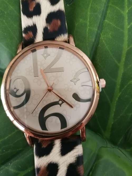 Animal Print Ladies Watch