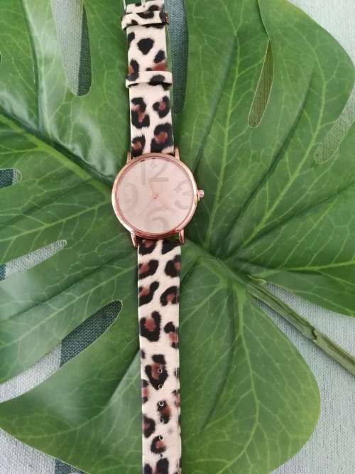 Animal Print Ladies Watch