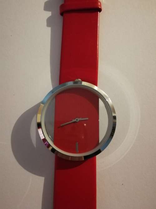 See through Ladies watch