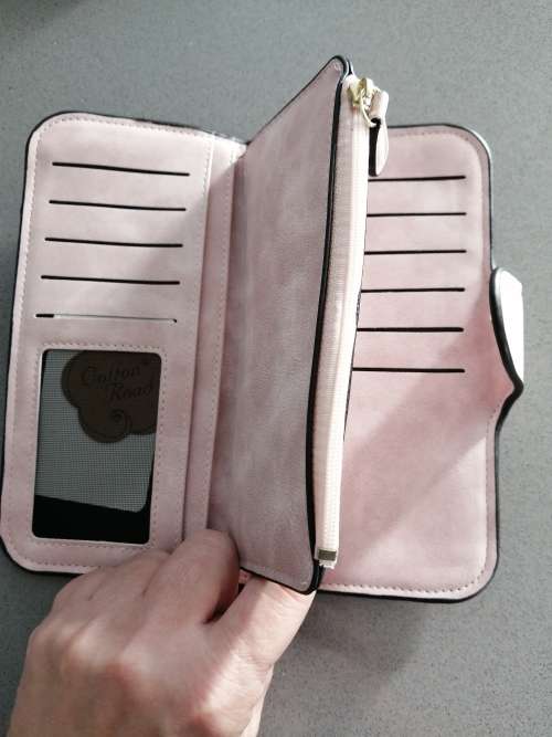 Cotton Road Purse, Dusty Pink