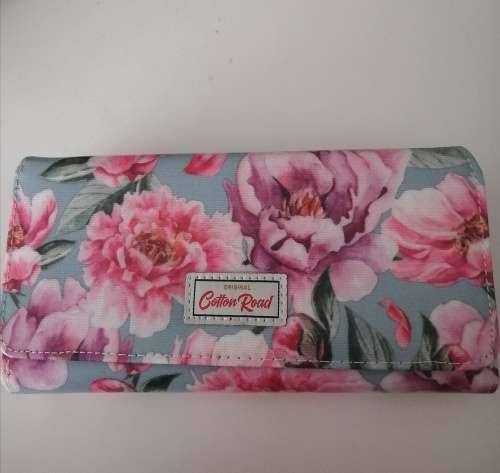 Floral Cotton Road purse
