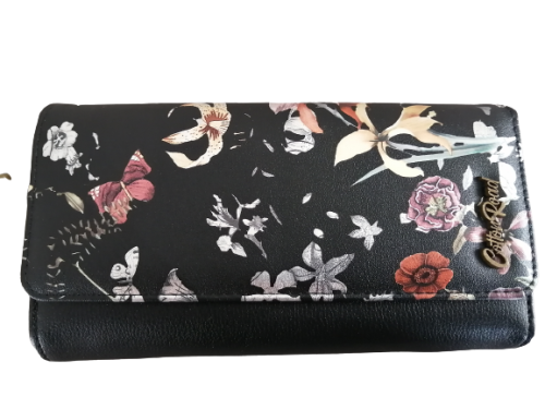Cotton Road Black ladies purse