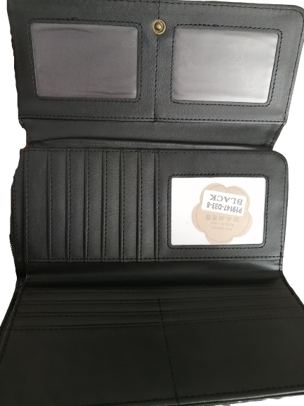 Cotton Road Black ladies purse