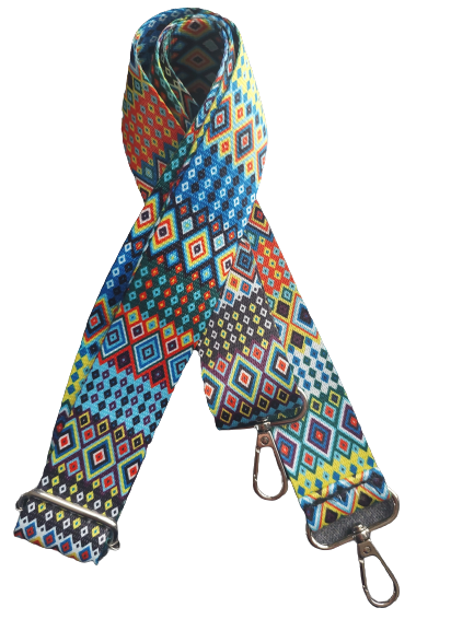 Crossbody bag straps, loose.