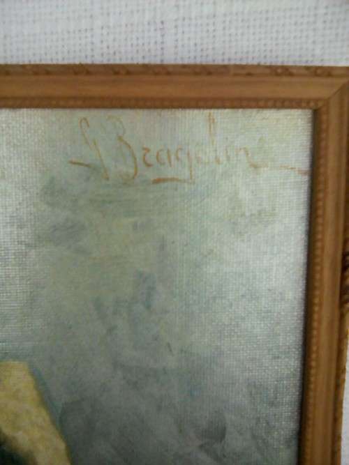 GIOVANNI BRAGOLIN!! CRYING GIRL, print on board.