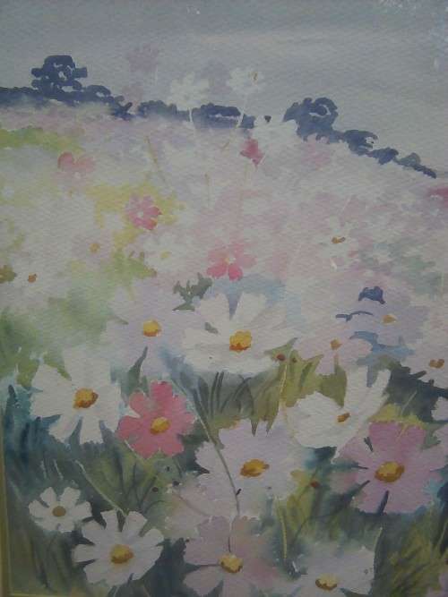 INVESTMENT! LOVELY ROSALIND CHIDELL BRABY WATERCOLOR PAINTING 1919-2005