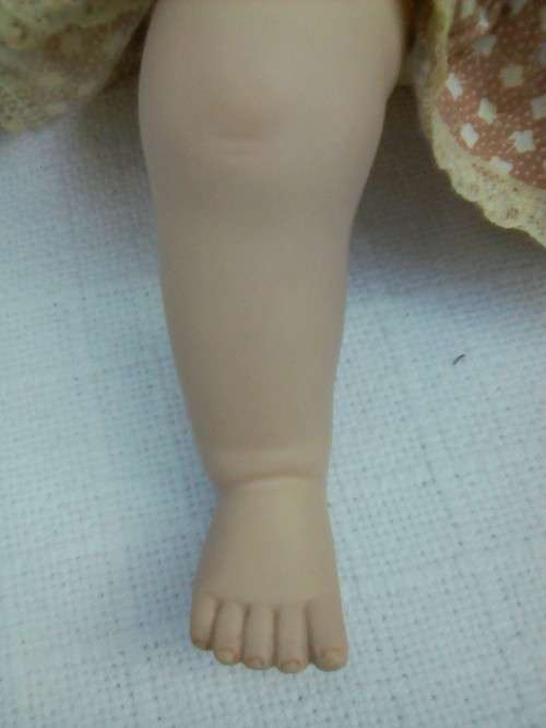 PORCELAIN DOLL, 38CM LONG