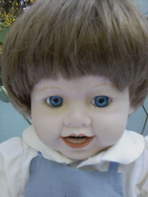 PORCELAIN DOLL, 38CM