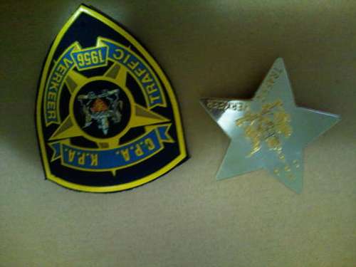 Pre '94 Traffic Officer Badge (Excellent Condition Very Rare)
