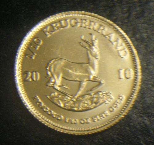 2010 KRUGERRAND 10th @ A CRAZY R1 AUCTION............WOW!!!!!!!