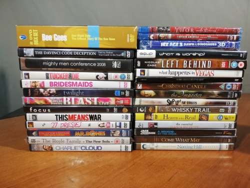 Lot of Various DVDs & Bluerays