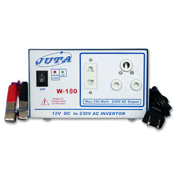 INVERTER, 180W, 12V DC - 230V AC, NEW,, CHEAPEST PRICE AROUND