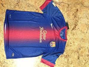 ***Barcelona Supporters Jersey- UNBELIEVABLY LOW Start Auction - HOT Bargain!!!***