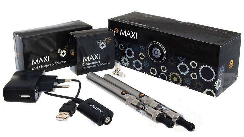 ***JUSTFOG MAXI VAPE DOUBLE-UNIT (E-CIGARETTE) WITH CHARGER & EXTRA COIL!!!***