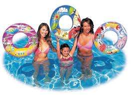 2 x BESTWAY SWIM RINGS on sale!!! Sturdy pre-tested vinyl. One bid takes both! BID NOW!!!