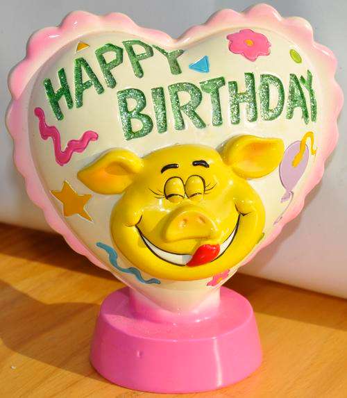 Happy Birthday Piggybank