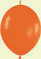 Link-O-Loon latex balloon orange