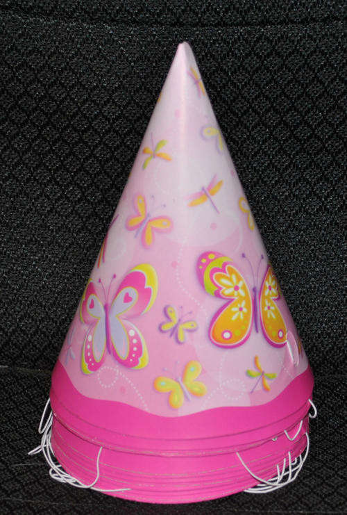 Butterfly and dragonfly party hat