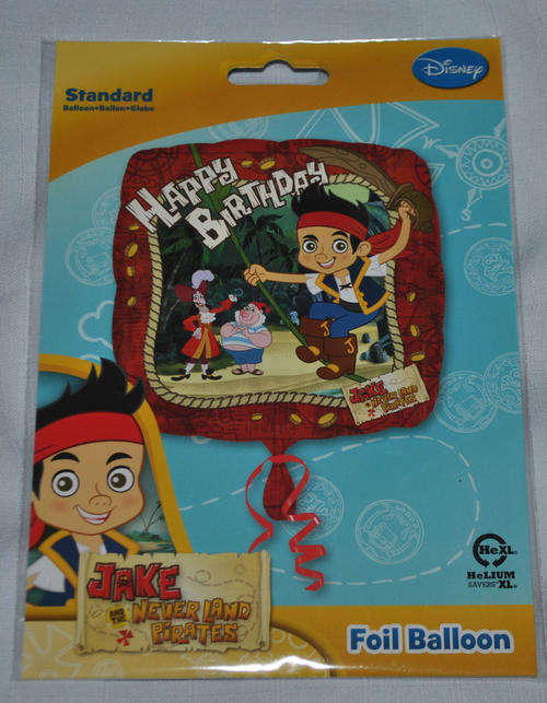 Jake and the neverland pirate foil balloon 45cm