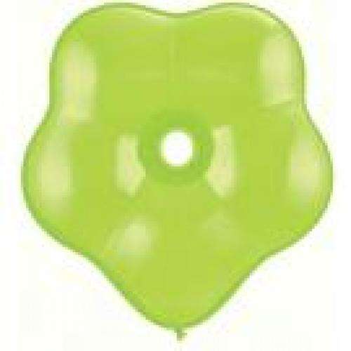 Latex flower balloon 42cm- green