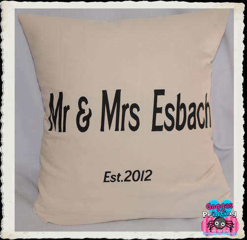 Scatter cushion personalized 40x40cm