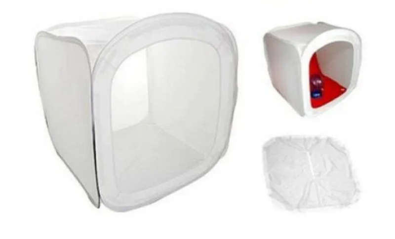 White 60cm pop up photo booth