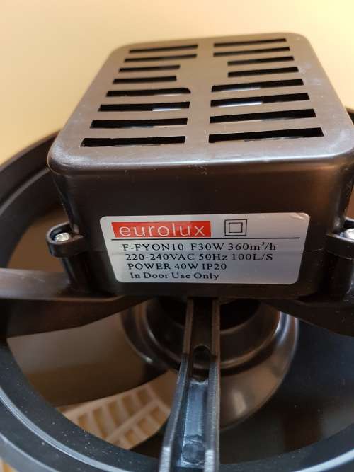 Eurolux Round Extractor Fan