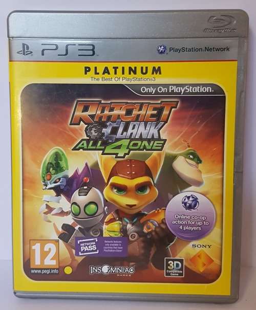 PS3 Ratchet and Clank - All 4 One