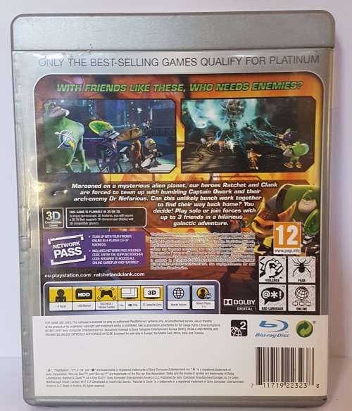 PS3 Ratchet and Clank - All 4 One