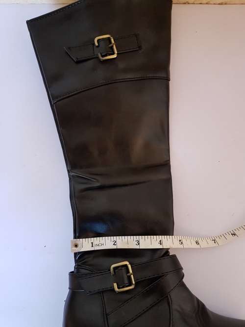 Ladies Boots Black Size 35 UK 3