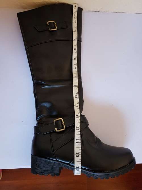 Ladies Boots Black Size 35 UK 3