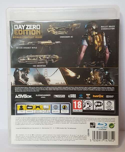 PS3 - Call of Duty Advanced Warfare - Day Zero Edition