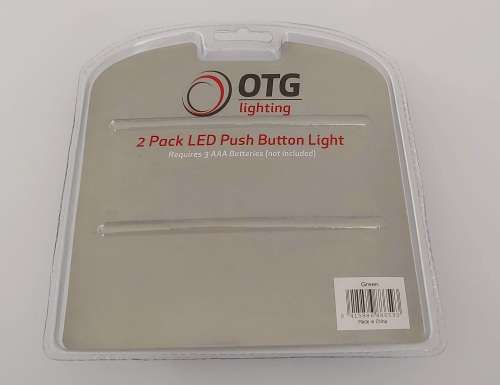 OTG Lighting 2 Pack LED Push Button Light