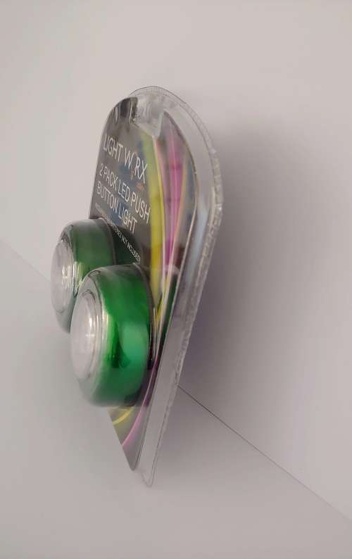 Light Worx 2 Pack LED Push Button Light | Great for Load Shedding