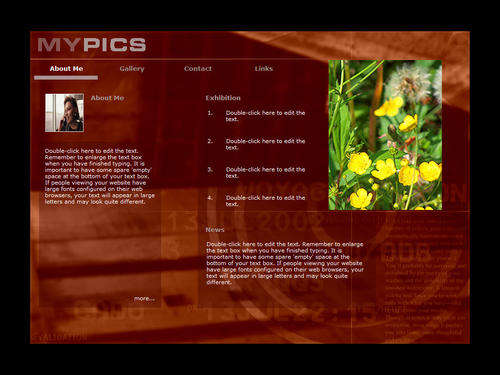 Fully Functional website template for sale