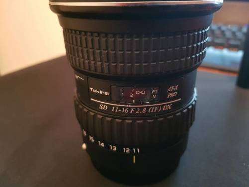 Tokina AT-X Pro SD 11-16mm  F2.8 (IF) DX lens for Canon DSLR