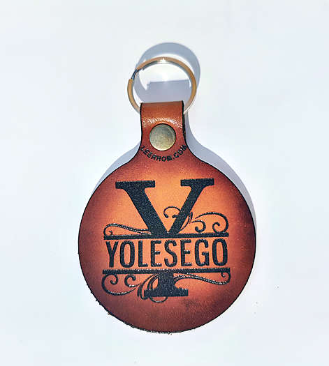 1 Veg tanned Keyring With your name or surname 3 styles to choose from (Personalized)